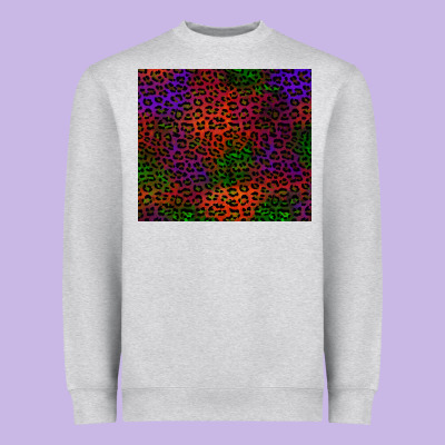 Halloween Leopard Heavyweight Sweatshirt Designed By Bundleandbundleshop