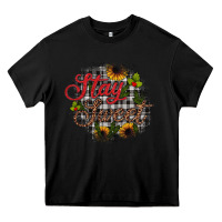 Black stay sweet wood slice ornament Heavy Core Tee - JahusDesignShop