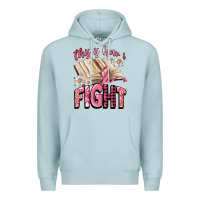 Blue Mist this is how i fight Premium Hoodie - CowGirlArtShop