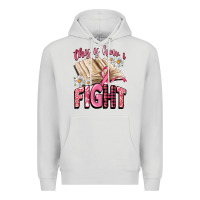 Dove Grey this is how i fight Premium Hoodie - CowGirlArtShop