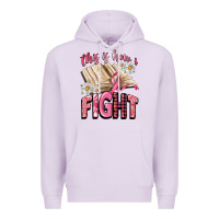 Lilac this is how i fight Premium Hoodie - CowGirlArtShop