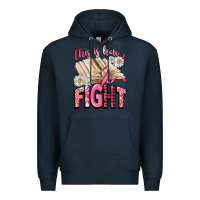 Navy this is how i fight Premium Hoodie - CowGirlArtShop