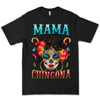 Black mama chingona Premium Tee - BundleAndBundleShop