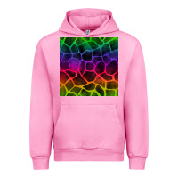 Fuchsia Pink colorful giraffe seamless pattern Urban Hoodie - BundleAndBundleShop