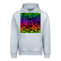 Heather Grey colorful giraffe seamless pattern Urban Hoodie - BundleAndBundleShop