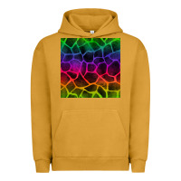 Pigment Peanut Butter colorful giraffe seamless pattern Urban Hoodie - BundleAndBundleShop