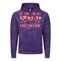 Cloud Purple sorry girls mommy is my valentine Vintage Hoodie - MaliasSmallBusiness