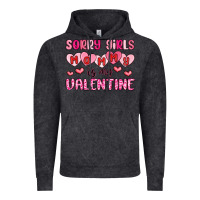 Vintage Black sorry girls mommy is my valentine Vintage Hoodie - MaliasSmallBusiness