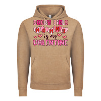 Vintage Coffee sorry girls mommy is my valentine Vintage Hoodie - MaliasSmallBusiness
