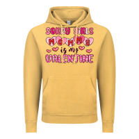 Vintage Mustard sorry girls mommy is my valentine Vintage Hoodie - MaliasSmallBusiness