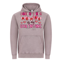 Vintage Zinc sorry girls mommy is my valentine Vintage Hoodie - MaliasSmallBusiness