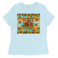 Baby Blue Feast mode Ladies Tee - Artiststas