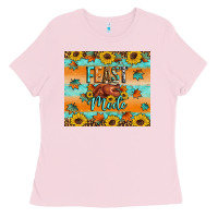 Bubblegum Pink Feast mode Ladies Tee - Artiststas
