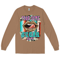 Toasted Coconut Pour Some Sugar On Me Long Sleeve Tee - JahusDesignShop