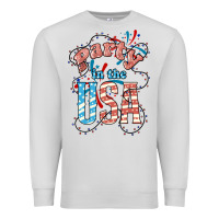 Dove Grey Party in the USA 4th of july Premium Sweatshirt - HowdyJamesFarm