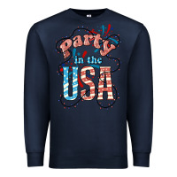 Navy Party in the USA 4th of july Premium Sweatshirt - HowdyJamesFarm