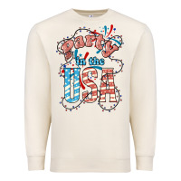 Sandshell Party in the USA 4th of july Premium Sweatshirt - HowdyJamesFarm