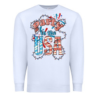 White Party in the USA 4th of july Premium Sweatshirt - HowdyJamesFarm