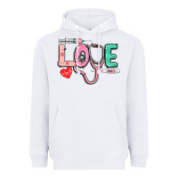 White Love Nursing Heavyweight Hoodie - CowGirlArtShop