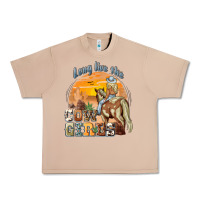 Burro long live the cowgirls Urban Heavy Tee - NancyCooperArtShop