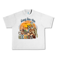 Lunar Rock long live the cowgirls Urban Heavy Tee - NancyCooperArtShop