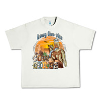 Pistachio long live the cowgirls Urban Heavy Tee - NancyCooperArtShop