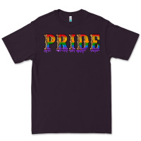 Plum pride lgbtq glitter Premium Tee - Artiststas