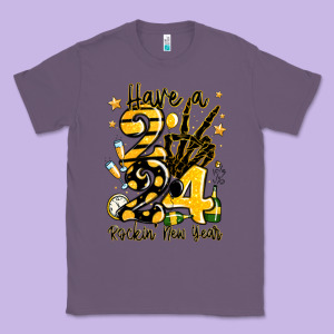 Have Rockin' New Year 2024 Classic Tee Designed By Maliassmallbusiness
