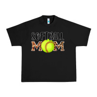 Black softball mom Urban Heavy Tee - AdoDesignShop