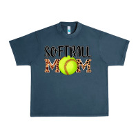 Midnight Navy softball mom Urban Heavy Tee - AdoDesignShop