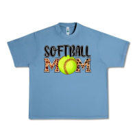 Pebble Blue softball mom Urban Heavy Tee - AdoDesignShop