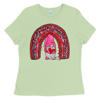 Matcha valentines gnomies rainbow Ladies Tee - JahusDesignShop