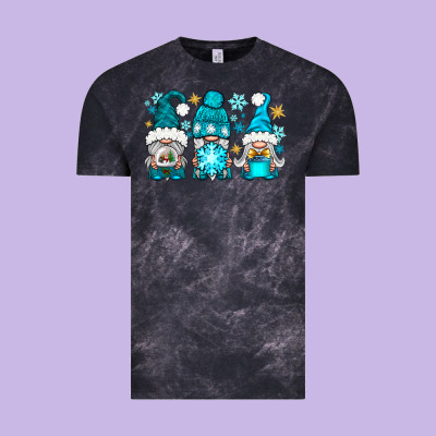 Winter Gnomies Vintage Tee Designed By Nancycooperartshop