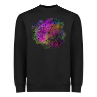 Black halloween spider web for patches Heavyweight Sweatshirt - BundleAndBundleShop