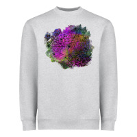 Heather Grey halloween spider web for patches Heavyweight Sweatshirt - BundleAndBundleShop