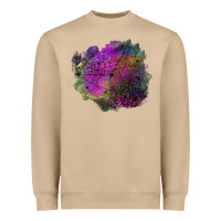 Mushroom halloween spider web for patches Heavyweight Sweatshirt - BundleAndBundleShop