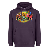 Plum autism mom Heavyweight Hoodie - CowGirlArtShop