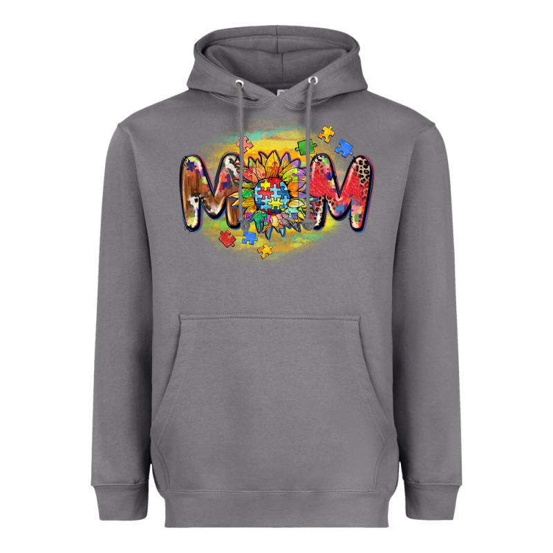 Autism Mom Heavyweight Hoodie by CowGirlArtShop | Teevron