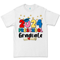 White 2024 preschool graduate Premium Tee - JahusDesignShop