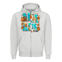 Dove Grey Fall Mama Zipper Hoodie - texasbilliewilder
