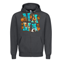 Smoke Fall Mama Zipper Hoodie - texasbilliewilder