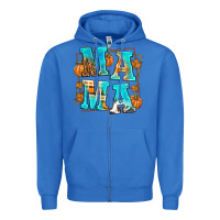 True Royal Fall Mama Zipper Hoodie - texasbilliewilder
