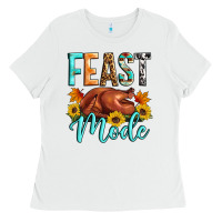 White Feast mode Ladies Tee - Artiststas