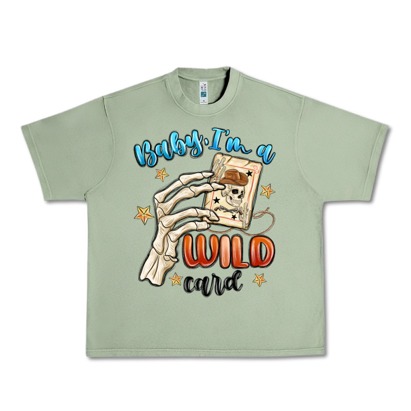 Baby Im A Wild Card Urban Heavy Tee by MaliasSmallBusiness | Teevron