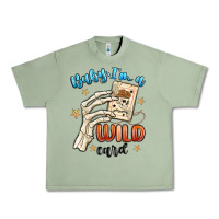 Oil Green baby im a wild card Urban Heavy Tee - MaliasSmallBusiness