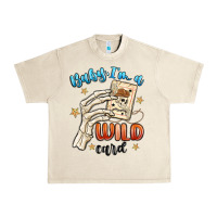 Sandshell baby im a wild card Urban Heavy Tee - MaliasSmallBusiness