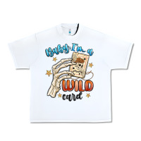 White baby im a wild card Urban Heavy Tee - MaliasSmallBusiness