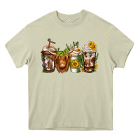 Mossy longhaired cow coffee Heavy Core Tee - Jasminsmagicworld