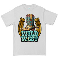 Dove Grey wild west Premium Tee - JahusDesignShop