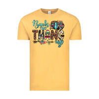 Vintage Mustard back that thang up Vintage Tee - JahusDesignShop